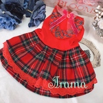 完成品のみになります♪クリスマス🎄らぶりー💕ワンピース　　No114