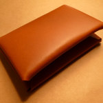 【名入れ無料】カードケース cognac 名刺、クレジットカード入れ　コニャック