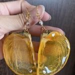 柿ピアス［送料無料］