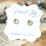 No.40756 樹脂ピアス made by PISTOL LILY