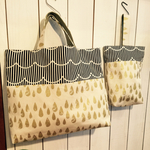 198403072525様専用  Lesson Bag & Shoes Bag set -gold-