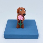 【ご予約】coo0824様 花束ダックス(特注)※お名前シールは付きません