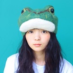 カエルのハンチング帽子
