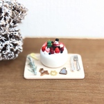 ミニチュアクリスマスケーキセット