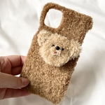 くまのしろたん☆iPhone11ケース