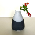 猫花瓶　〈一輪挿し〉　no.330