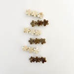 ［単品］triple flower hair clip