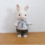 SALE 送料無料 シルバニア 服 ❁⃘*.ﾟ大人サイズのシャツとパンツ❁⃘*.ﾟ