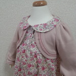 80size :ボレロつきクラシカルワンピ　リバティフェリシテ