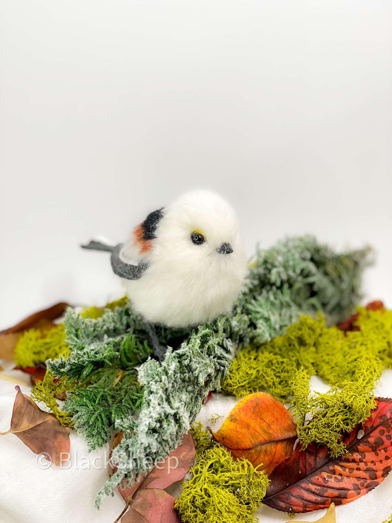 羊毛フェルト チーター 羊毛フェルト チーターの子ども - Black Sheep Needle Felting