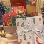 スイーツクリスマスBOX（ドライフルーツ）・ホワイトBOX