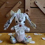 パッチワークのうさぎさん🐇