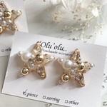 キラツヤstarピアス♡