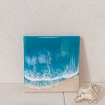 18. レジンアート　海　海岸