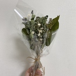 【natural】ドライフラワーのミニブーケ スワッグ