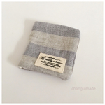 【おすすめ！】ふわふわガーゼハンカチ・ボーダー