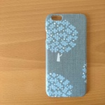 *受注製作*nina*カウニス*グレー*iPhoneケース*iPhoneカバー*スマホケース*スマホカバー