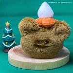 【🎄クリスマス限定🎄】むしパンケーキくんぬいぐるみ【くまチョコホイップくん】