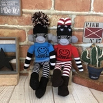 ソックモンキー☆ブラザーピースくん (2体)♪お買い求めやすくしました