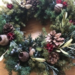 《X’mas早期送料無料》冬支度リース