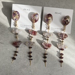 garnet・ピアス