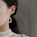14kgf メニーパール　ドロップピアス（イヤリング）