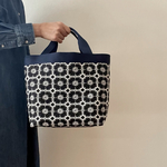 トートバッグ *⚮* anemone dark navy *⚮*