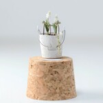 ✴︎ホワイトムスカリ✴︎　寄せ植え　1/12scale
