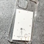 全機種　マーガレット×パール×クリア×お花×ゴールド×iPhoneケース iPhone11 iPhone12 iPhone13 iPhone11pro iPhone13pro スマホケース　かわいい