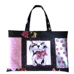 【1week限定 11/23(火)迄】ネコ（りぼん）🐱マスク・スマホが入るミニミニbag風ポーチ