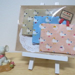 【再販】マスク幼児向き　3枚セット　カモメ　給食、風邪予防に　ハンドメイド