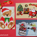 クリスマスポストカード3枚セット01