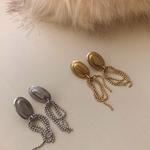 soirée overlap pierce(silver)304ステンレス