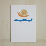 Post Card 4枚セット/P11_カタツムリ
