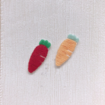 【 好きになったにんじん 】ワッペン