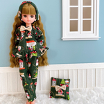 リカちゃん服☆クリスマスパジャマセット☆