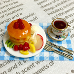 ミニチュア🍹パンケーキ💙