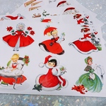【Season】コラージュシート　Christmas3種セット　各3枚　計9枚入