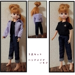 リカちゃん　ハンドメイド　服　３点セット