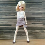 ダークブラウンのパンプス