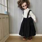 リカちゃん服＊セーラーカラークレリックブラウス