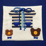 ラスト‼️〈再販〉手作り・布・よくばり 知育玩具 くま