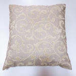 送料無料♠︎座布団カバー【ホワイト】1枚　ハンドメイド