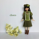 リカちゃん服　ブライス服　森の中で香るバラ🌹