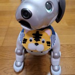 aibo(ERS-1000)用 スタイ （トラ柄）、尻尾リボン　セット