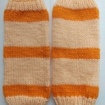 手編み　レッグウォーマー