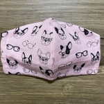 大きめ大人立体ガーゼマスク★犬