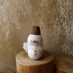 クリスマスの置物　「雪だるま」B