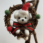 マルチーズのオーナメントリース🎄
