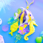熱帯魚キーホルダー(イエロー)
